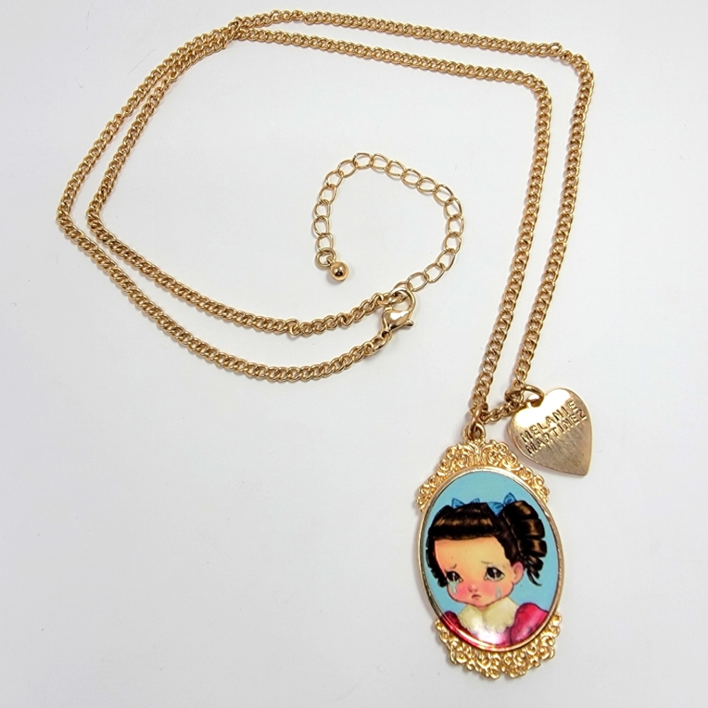 Rare Melanie Martinez Cry Baby Cameo Necklace